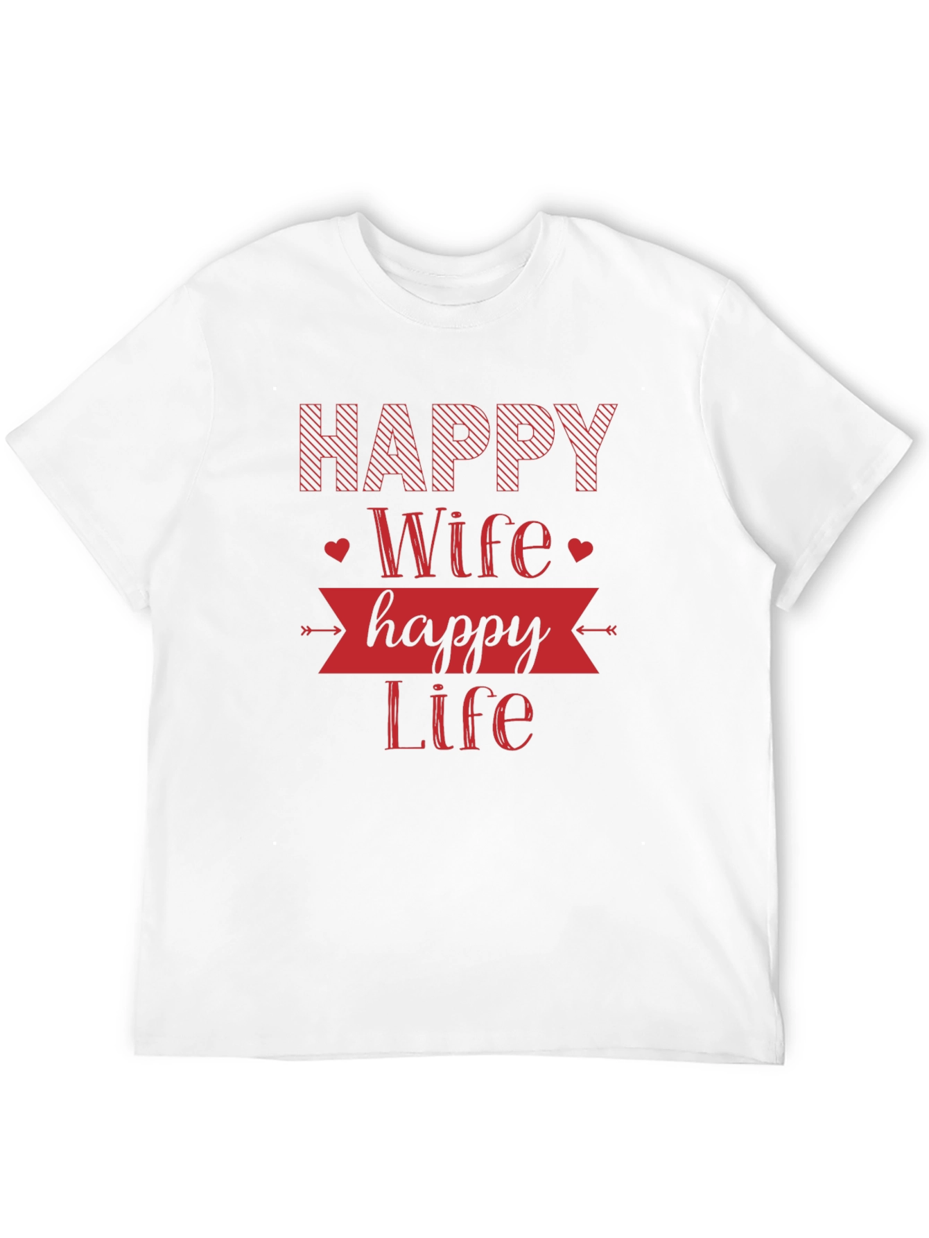 Happy Wife Happy Life Graphic Tee