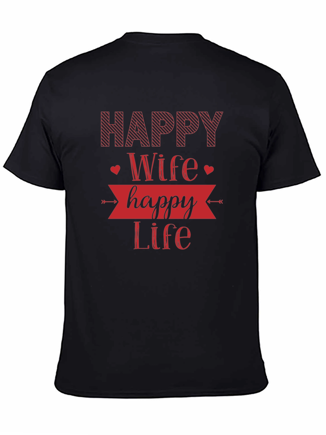 Happy Wife Happy Life Graphic Tee