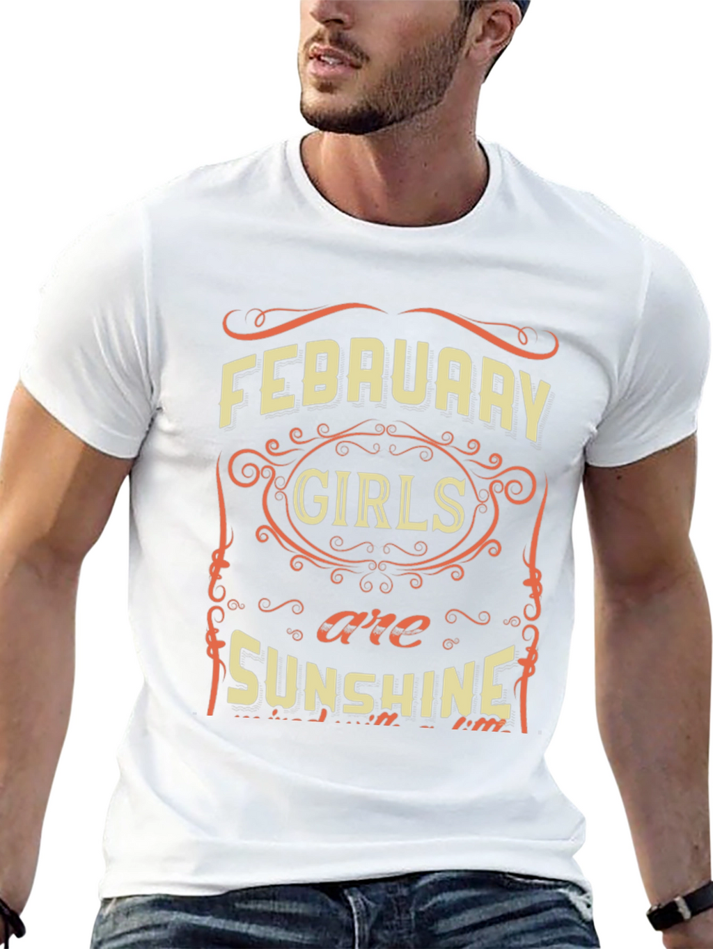 February Girls are Sunshine T-Shirt