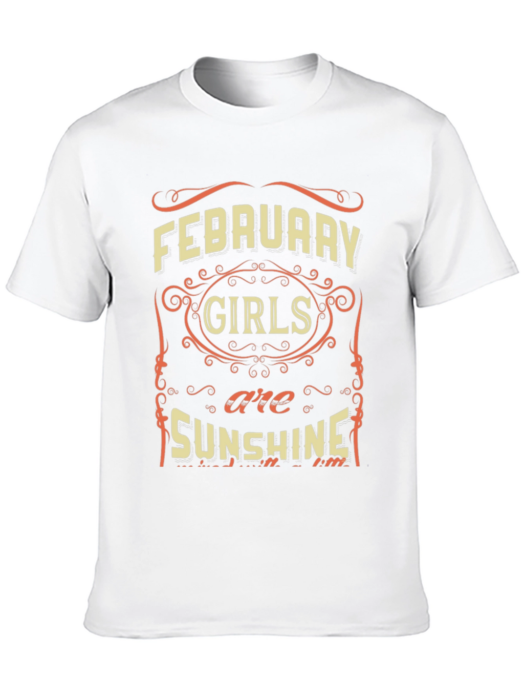 February Girls are Sunshine T-Shirt