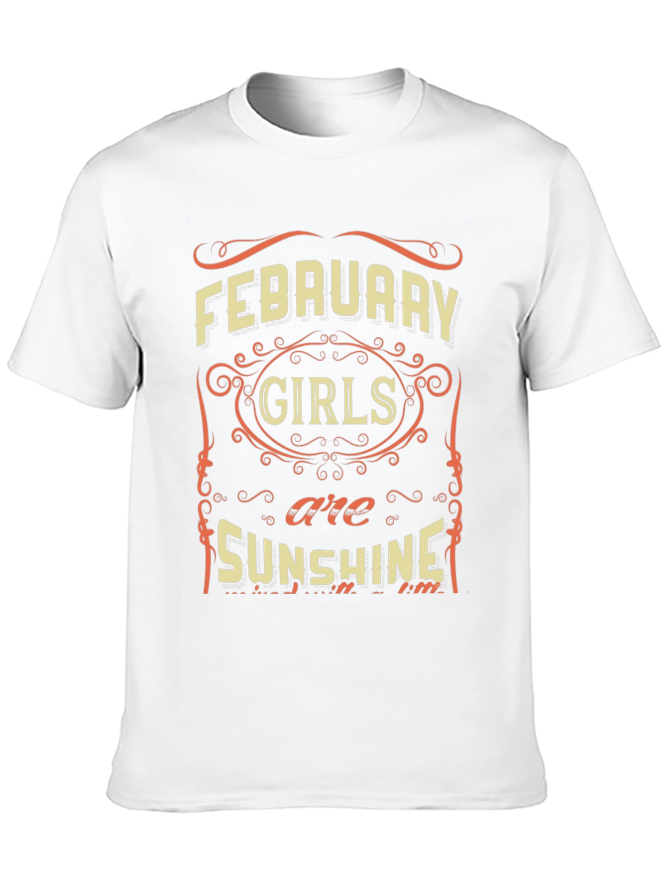 February Girls are Sunshine T-Shirt