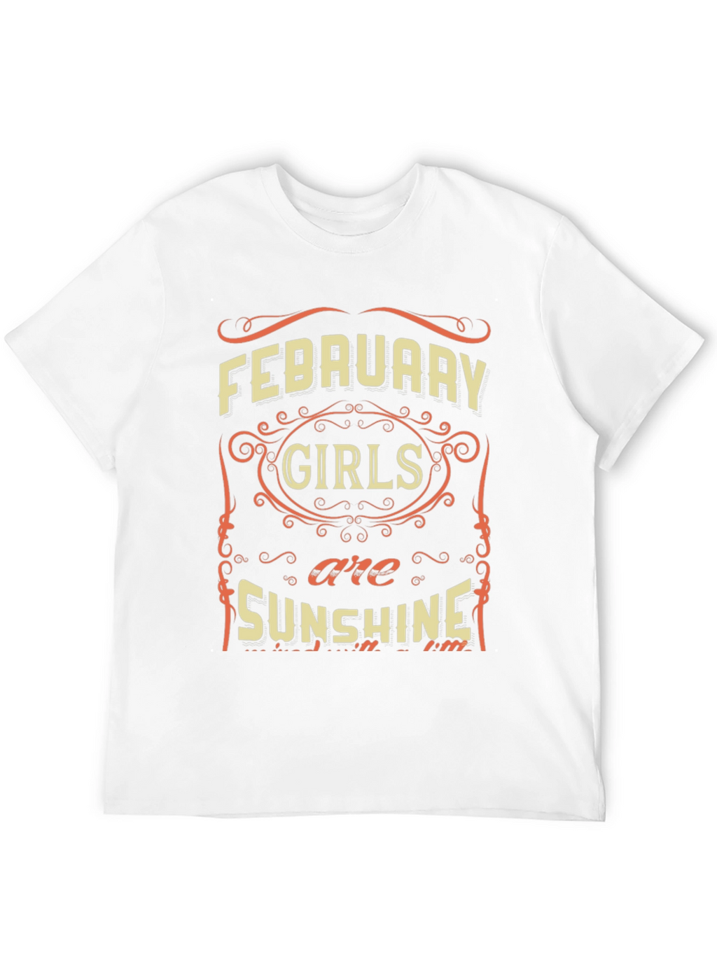 February Girls are Sunshine T-Shirt