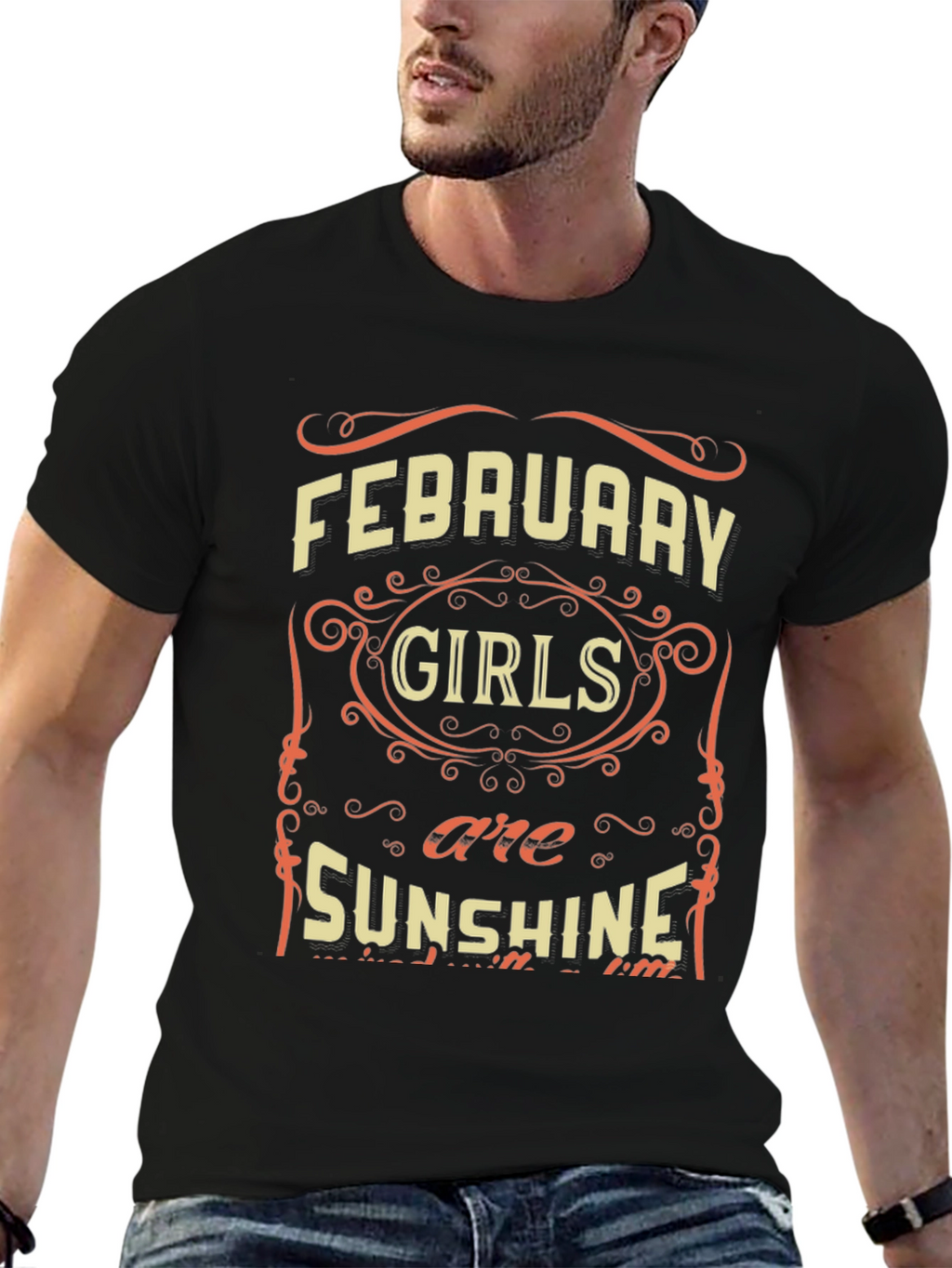 February Girls are Sunshine T-Shirt
