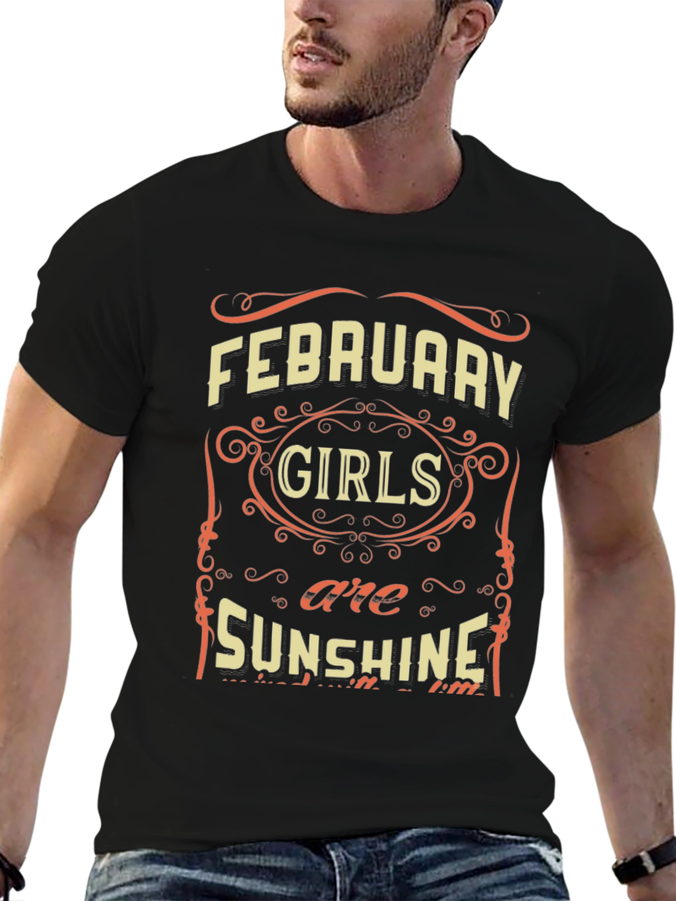 February Girls are Sunshine T-Shirt