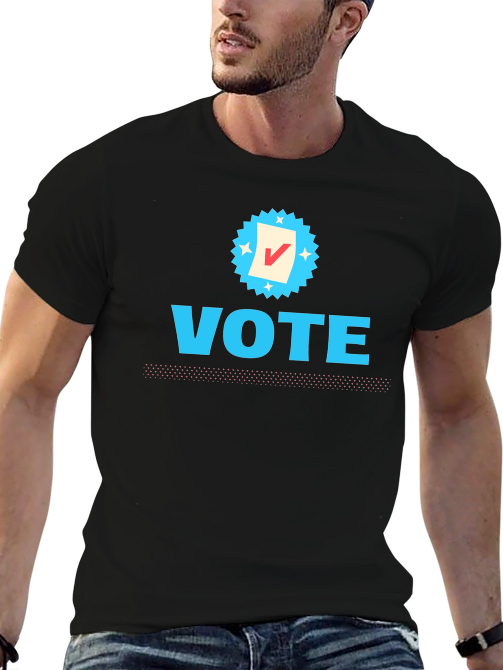 Vote Graphic Tee - Patriotic Election Apparel