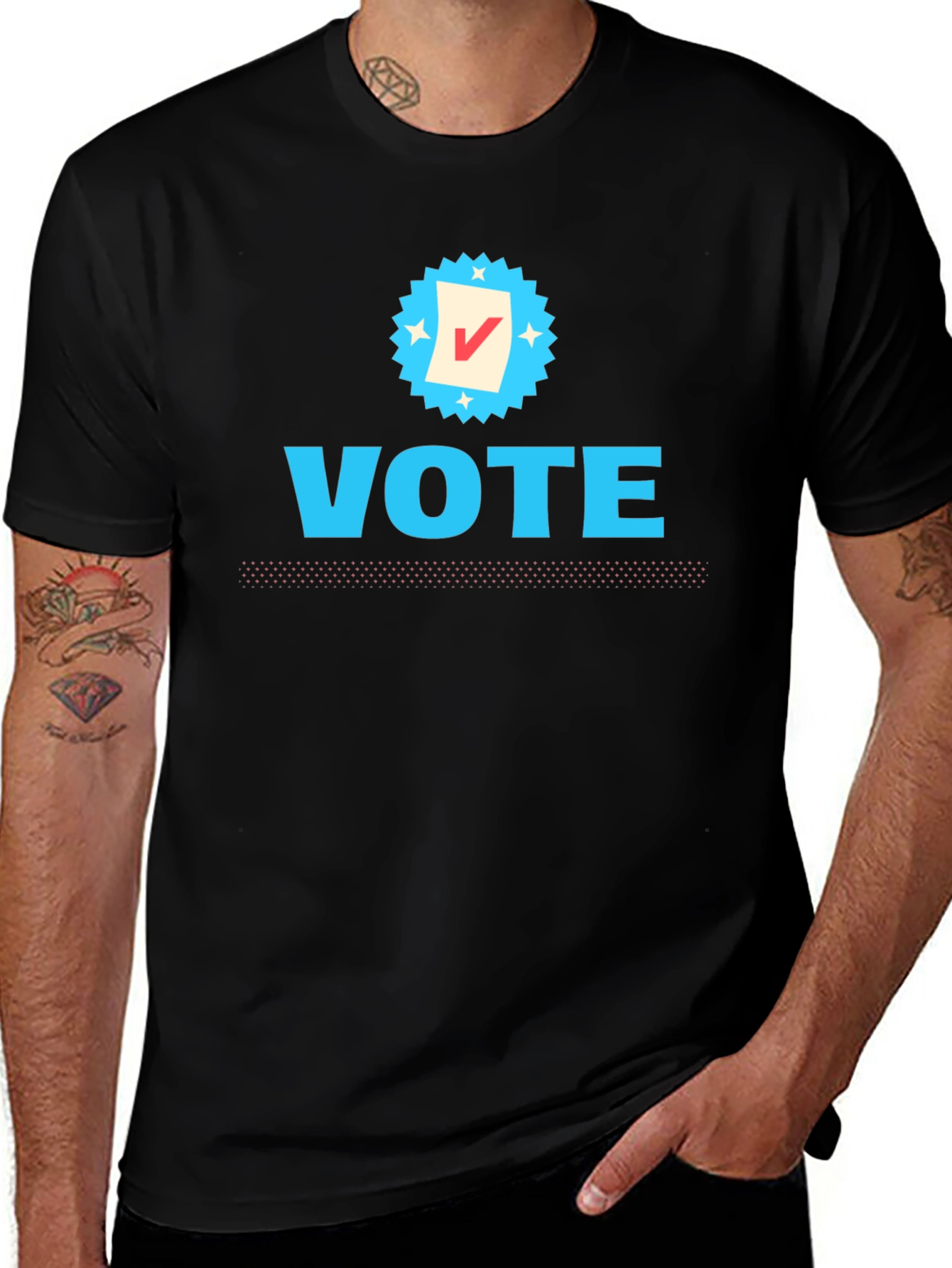 Vote Graphic Tee - Patriotic Election Apparel