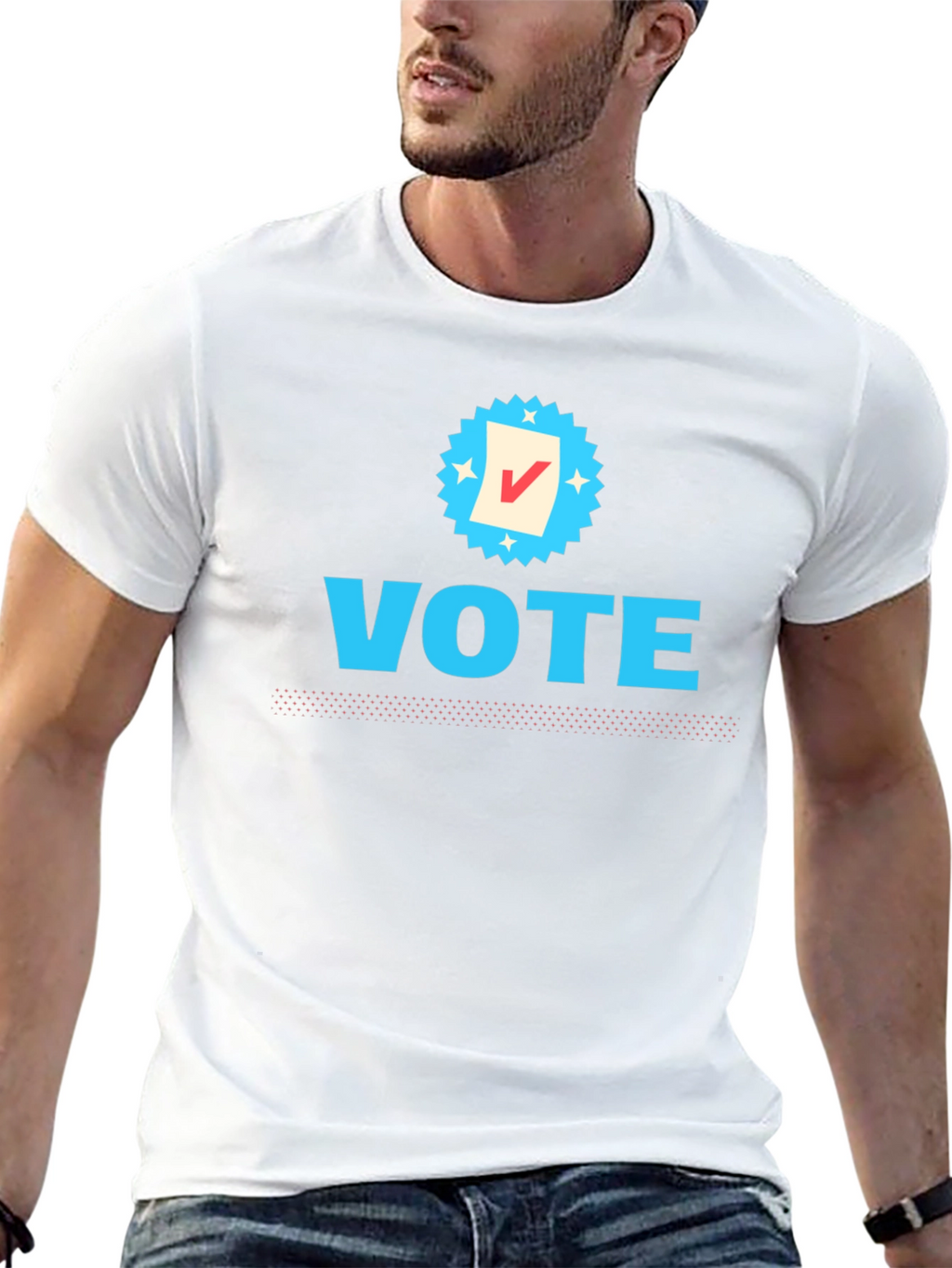 Vote Graphic Tee - Patriotic Election Apparel
