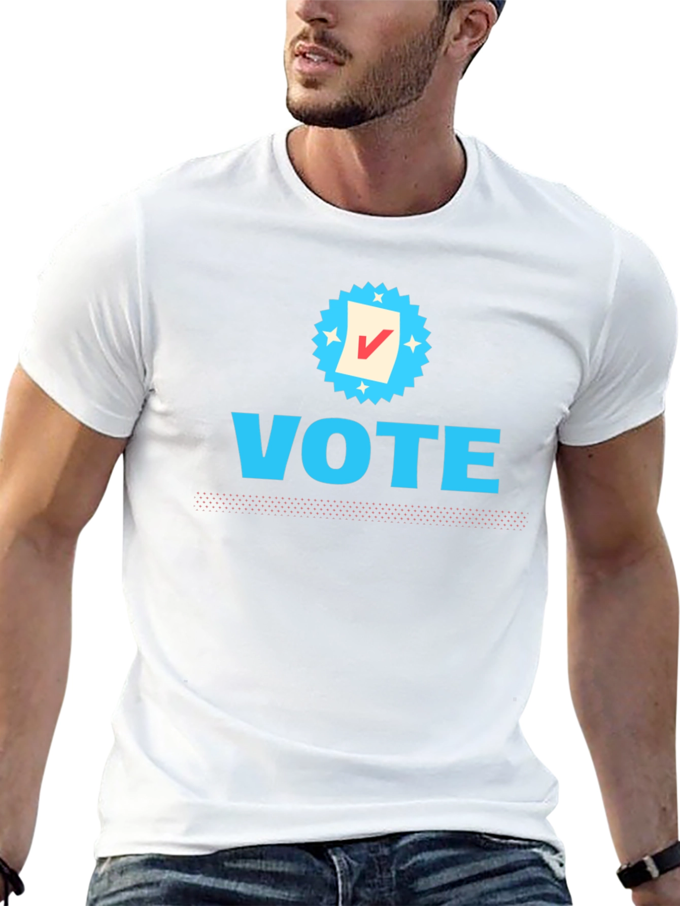 Vote Graphic Tee - Patriotic Election Apparel
