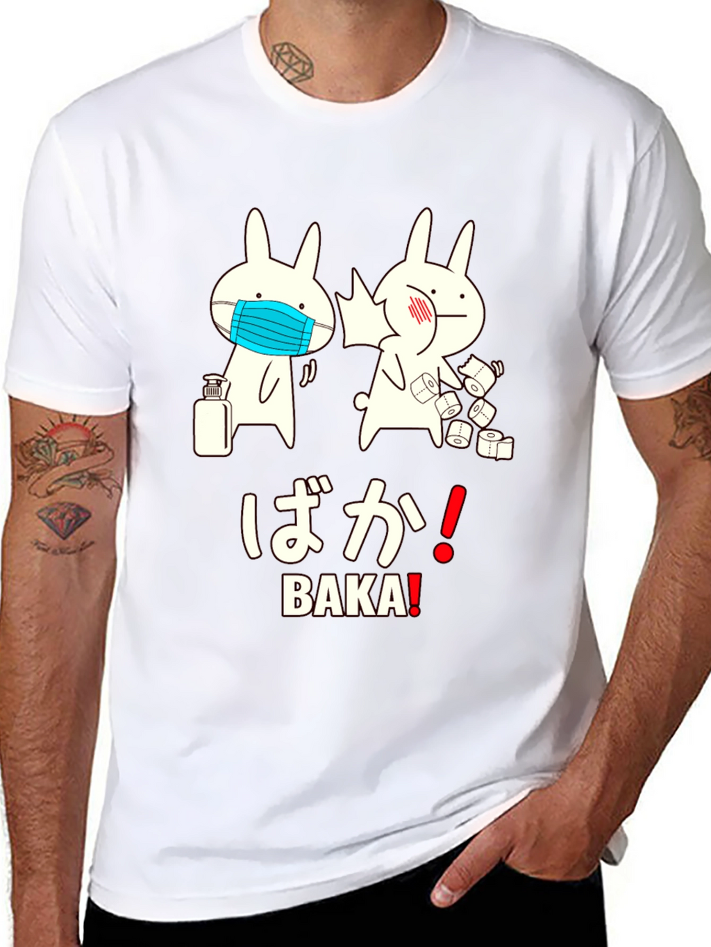 Baka! Funny Rabbit T-Shirt