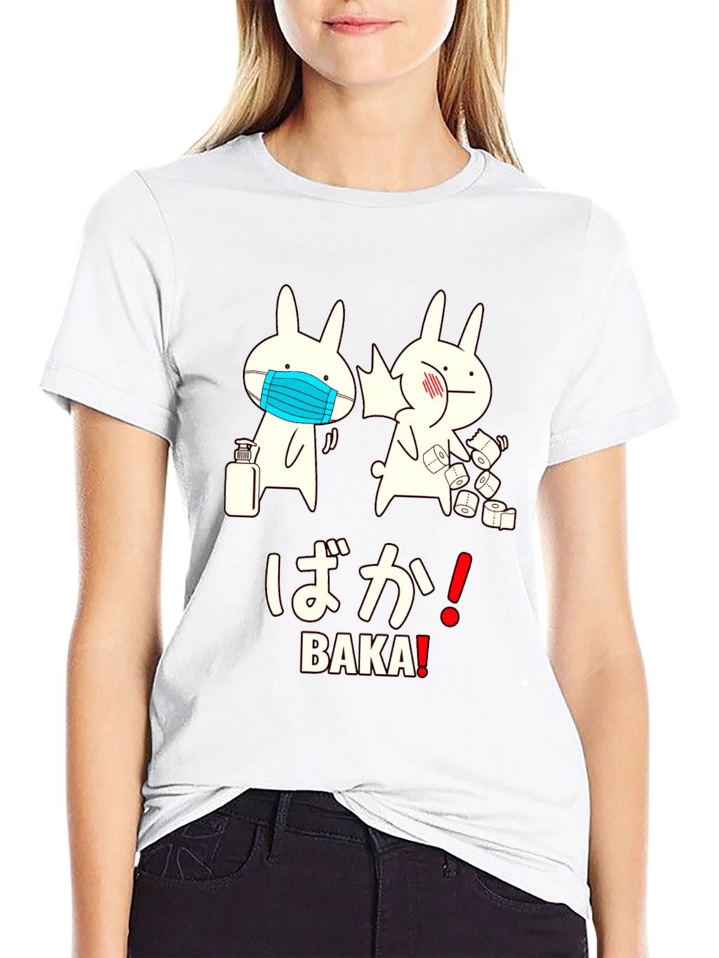 Baka! Funny Rabbit T-Shirt