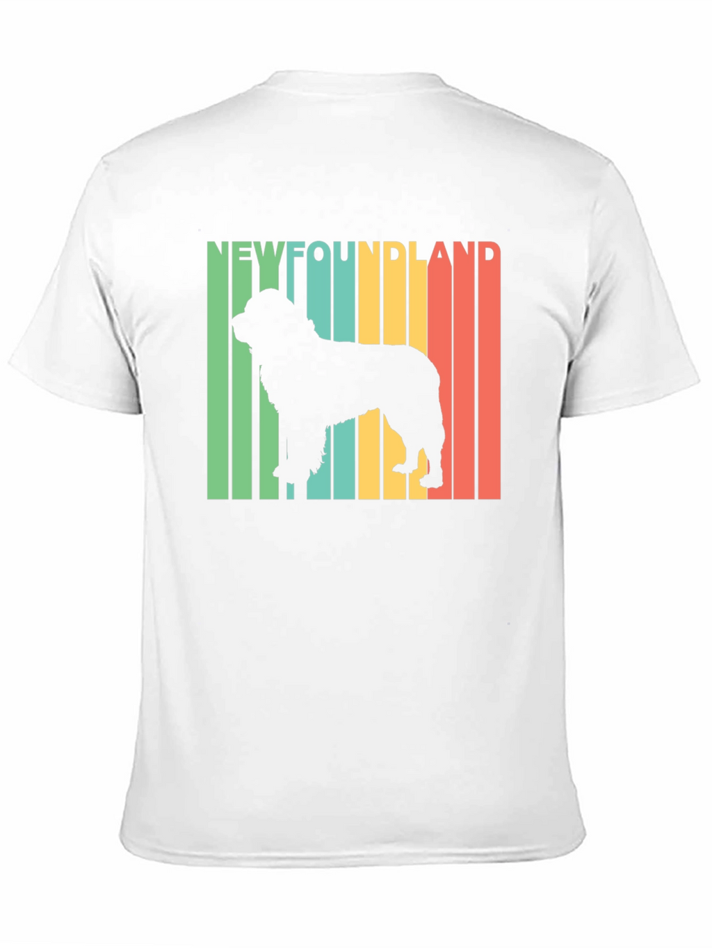 Newfoundland Dog Retro T-Shirt | Unisex