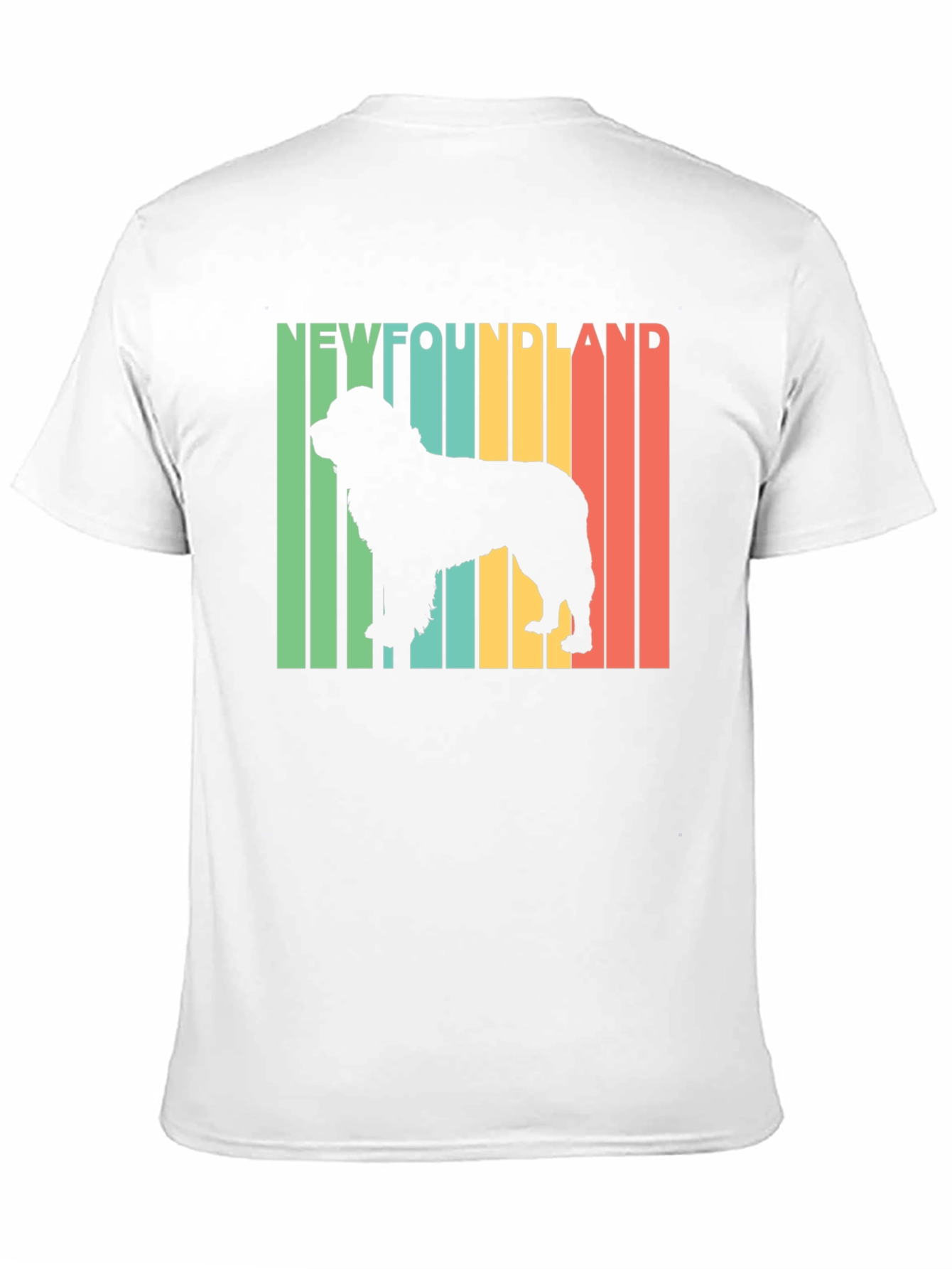 Newfoundland Dog Retro T-Shirt | Unisex