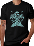 Skull & Arrows Graphic Print Tee