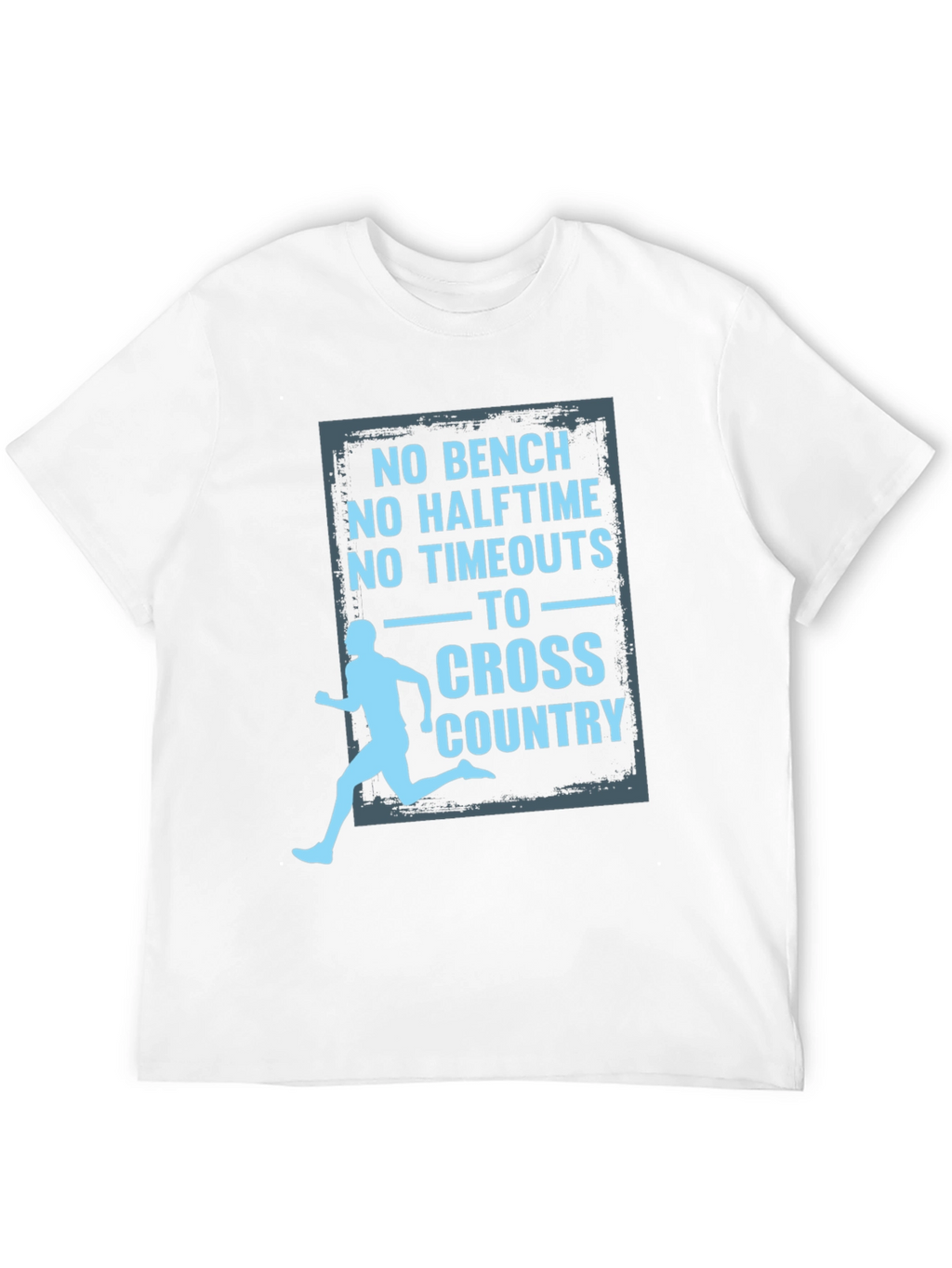 Cross Country Runner Graphic Tee Shirt