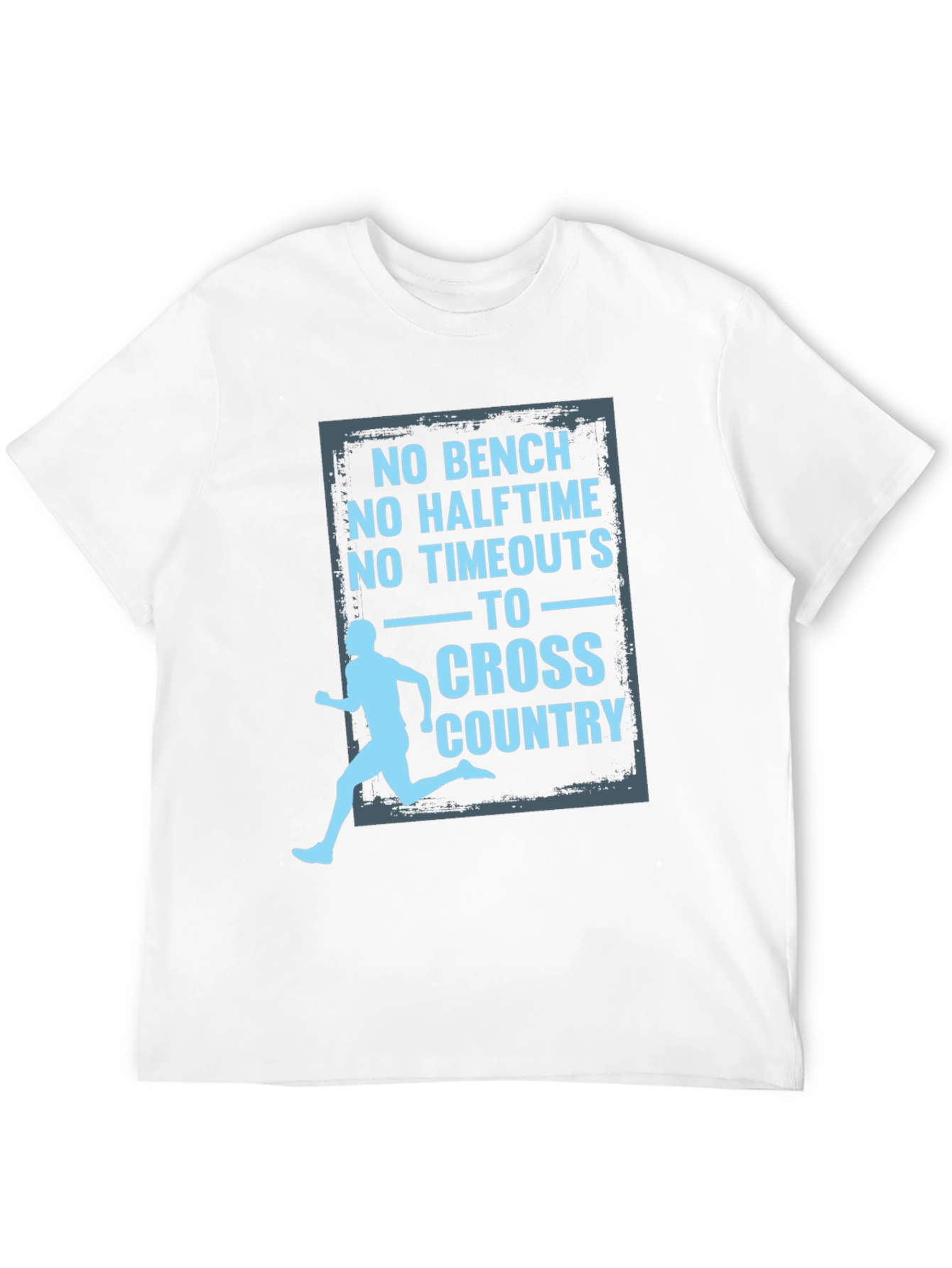 Cross Country Runner Graphic Tee Shirt