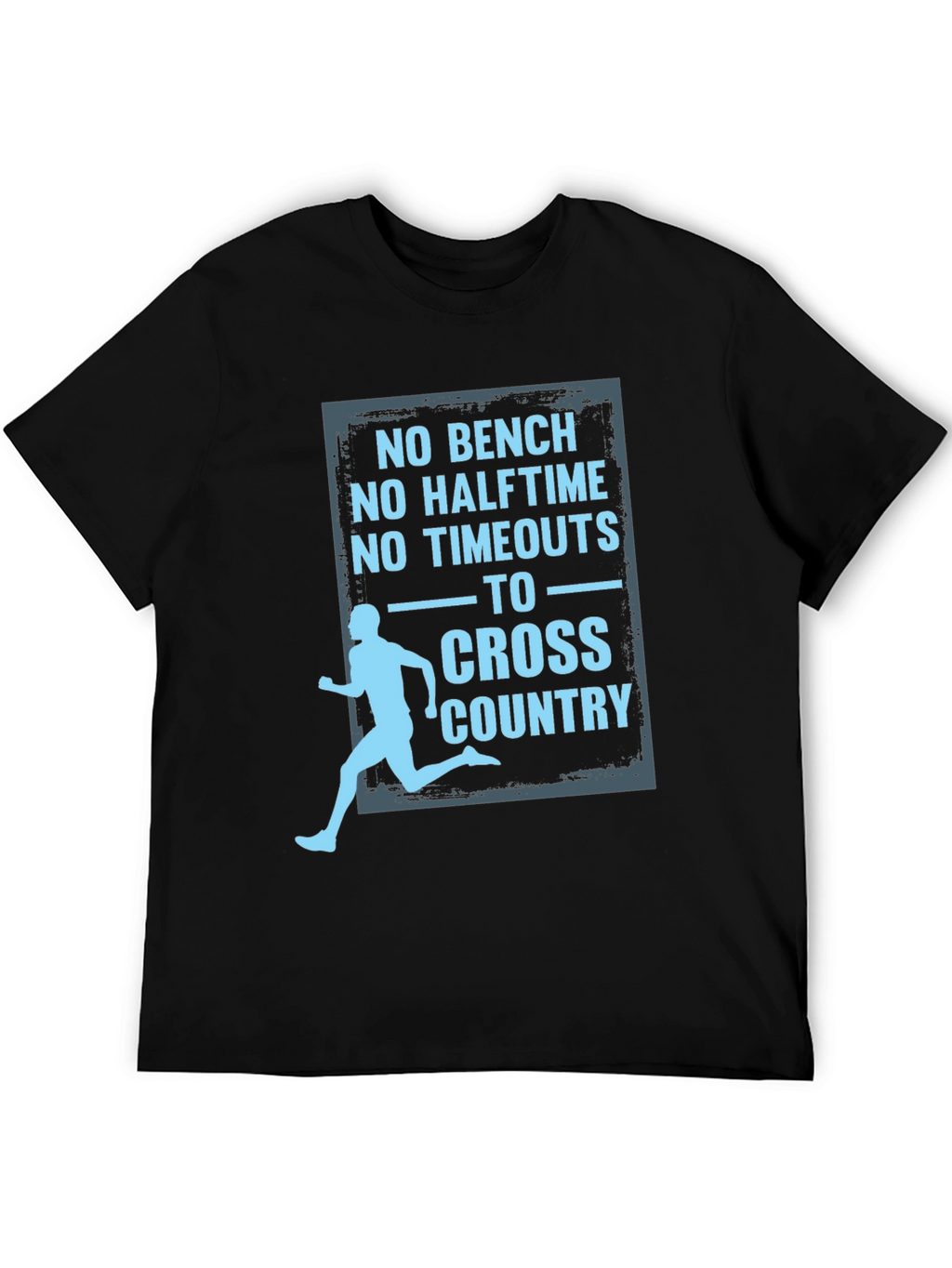 Cross Country Runner Graphic Tee Shirt