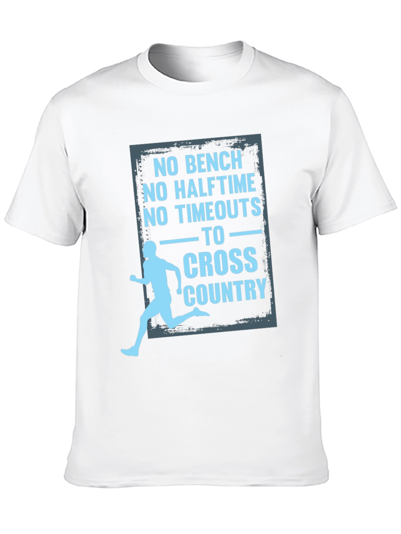 Cross Country Runner Graphic Tee Shirt