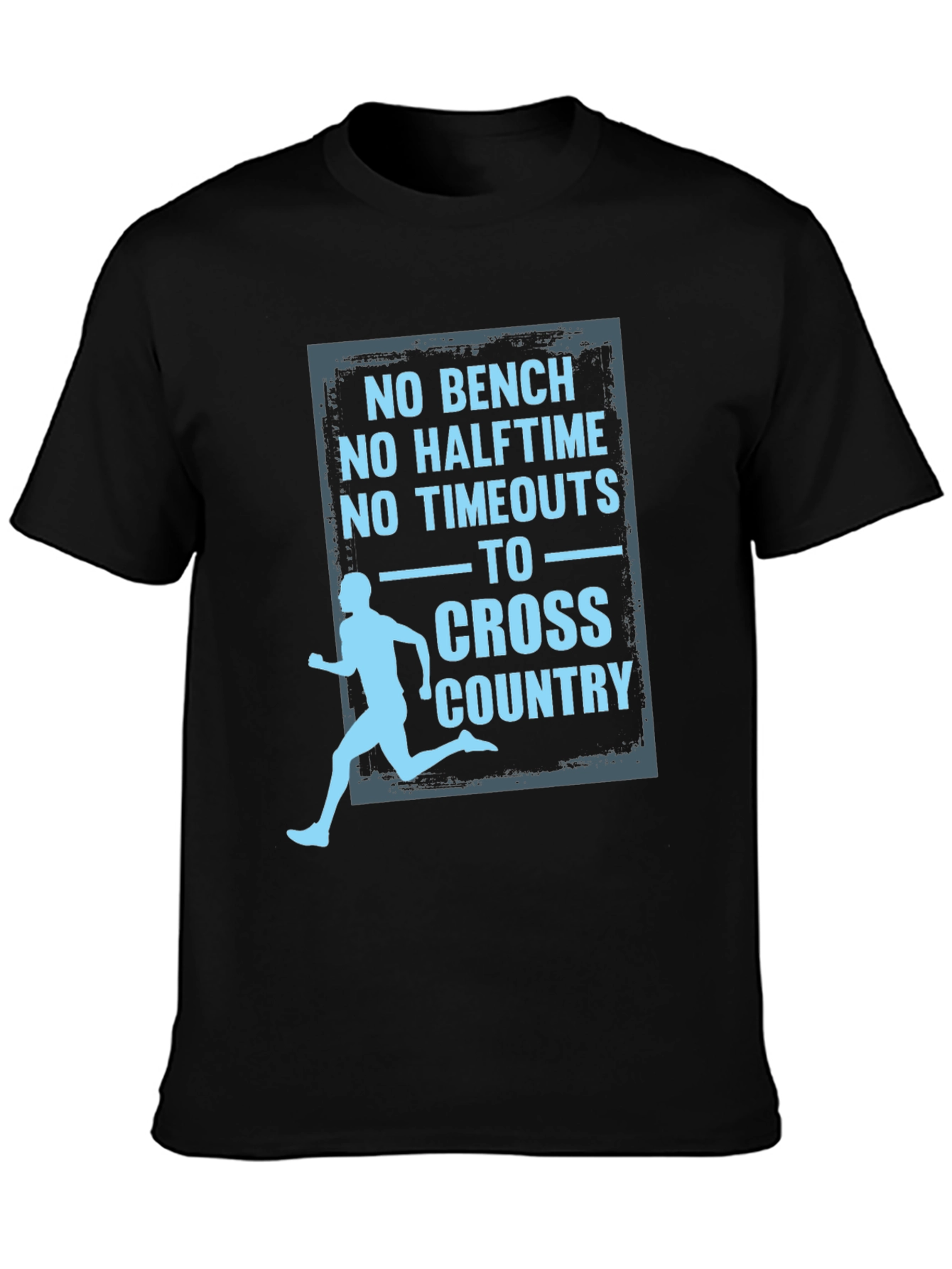 Cross Country Runner Graphic Tee Shirt