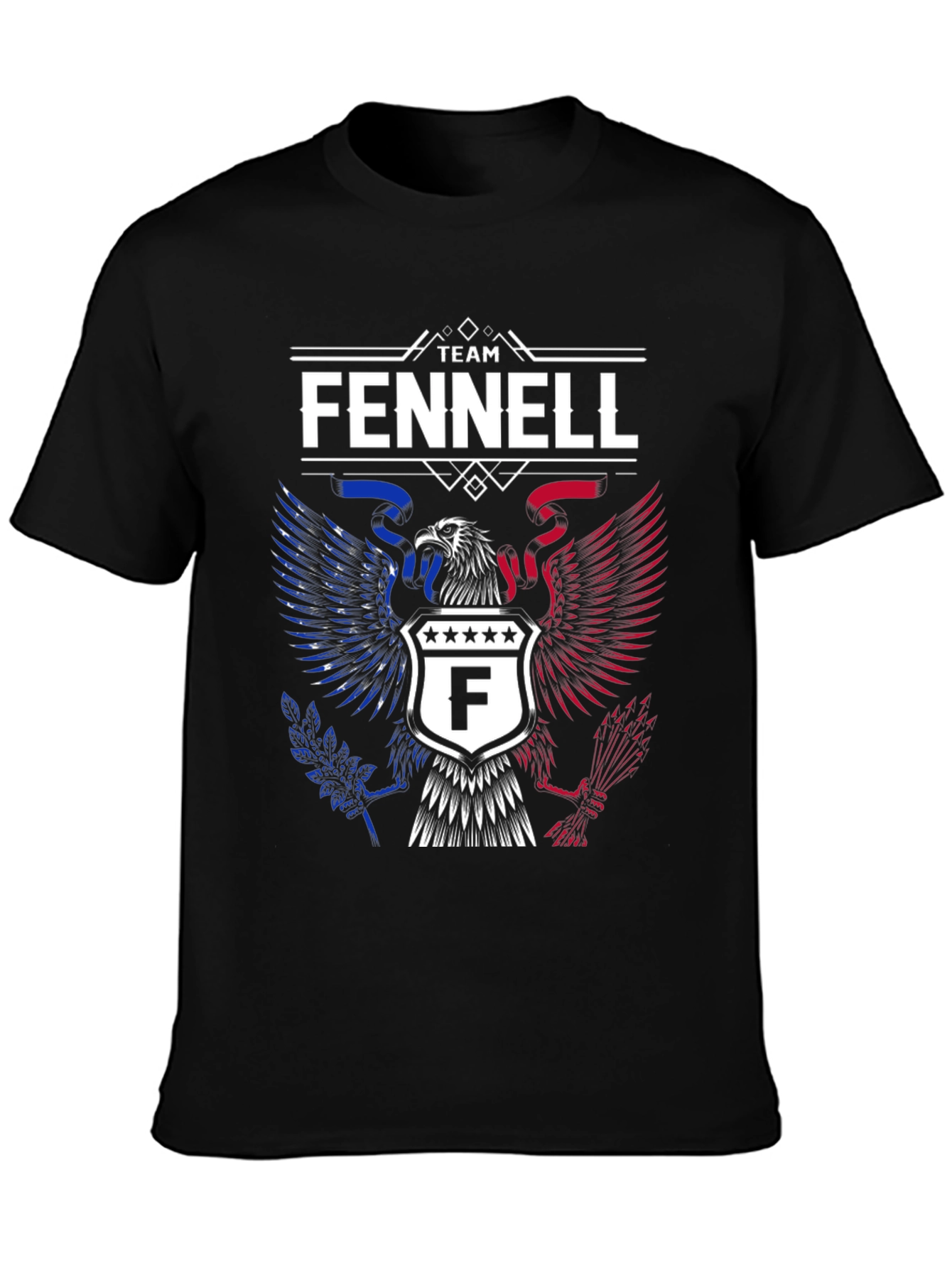 Team Fennell Eagle Crest Graphic T-Shirt