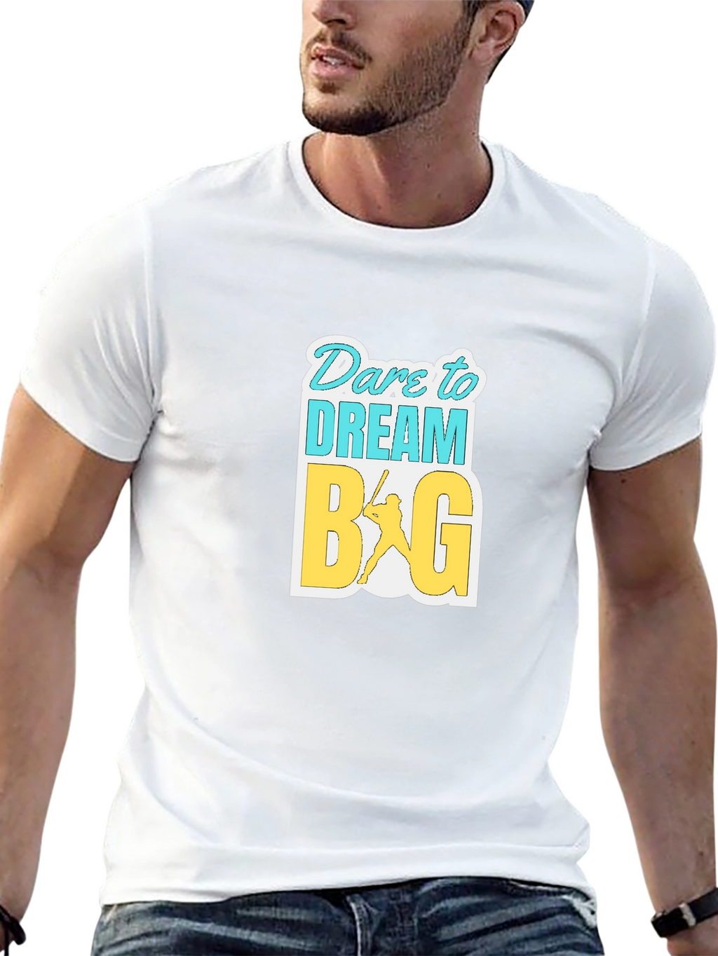 Dare to Dream Big Graphic T-Shirt