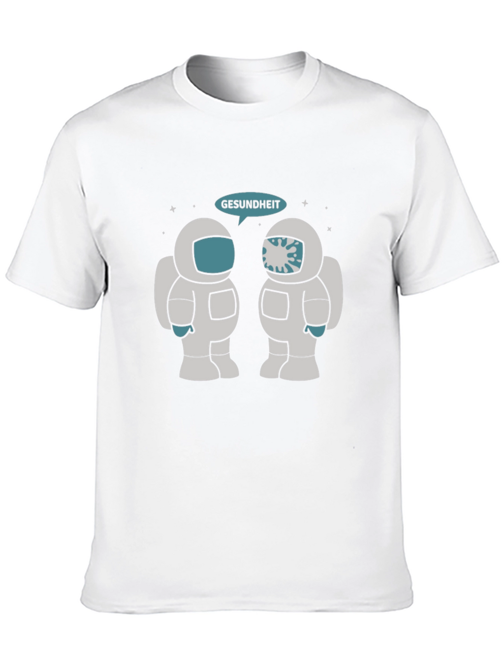 Astronaut Gesundheit Graphic Tee - Unisex