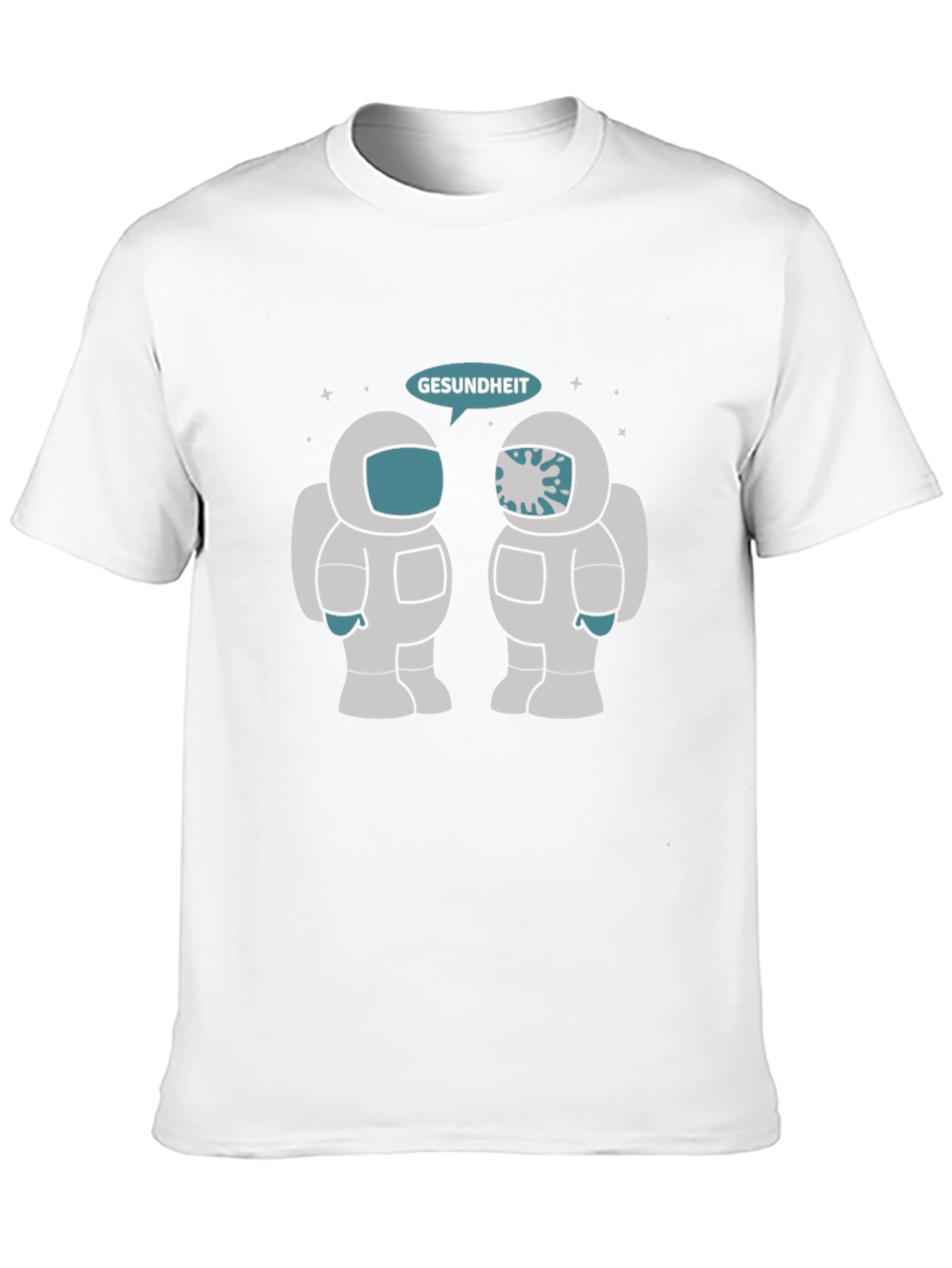 Astronaut Gesundheit Graphic Tee - Unisex