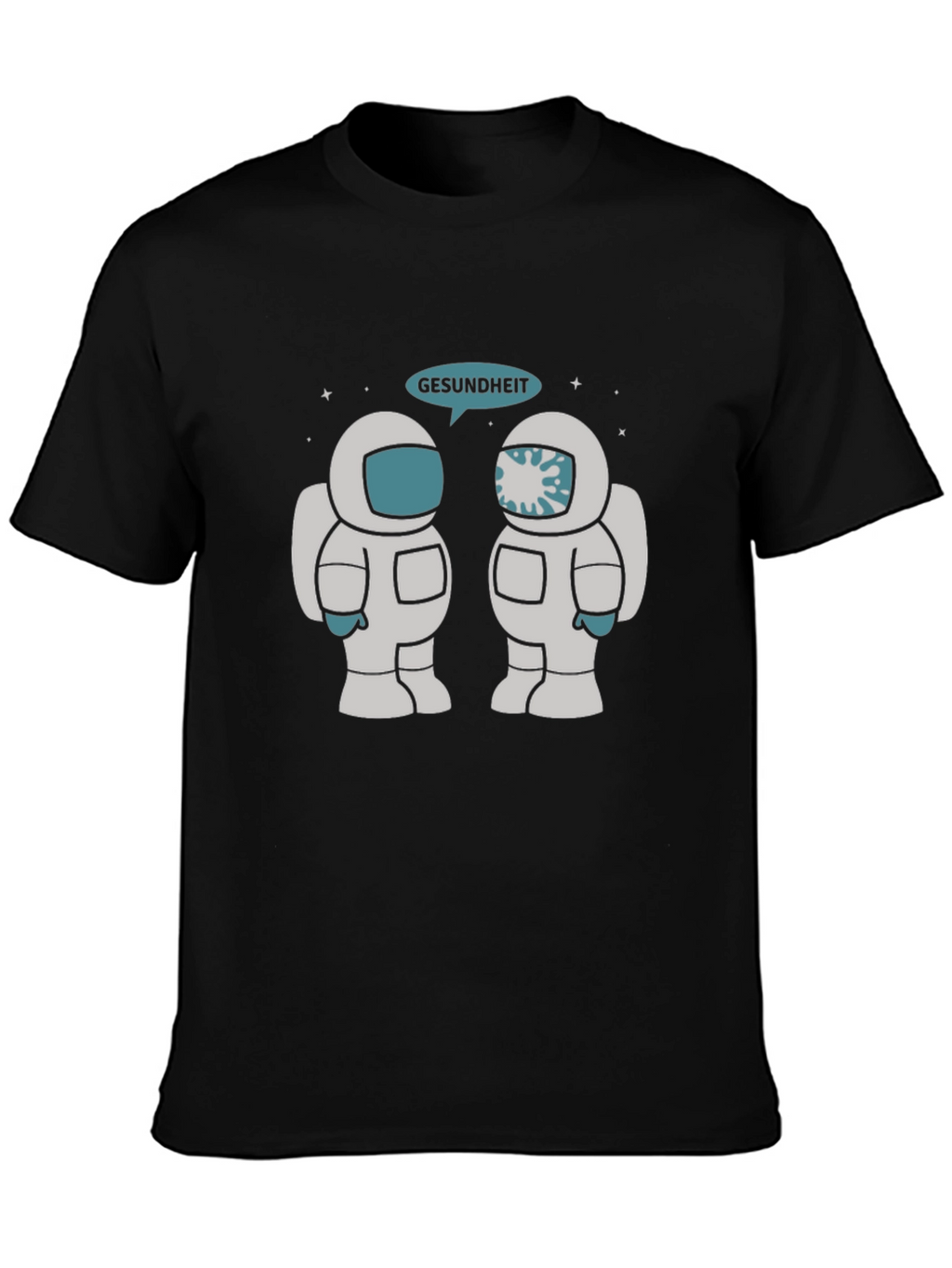 Astronaut Gesundheit Graphic Tee - Unisex