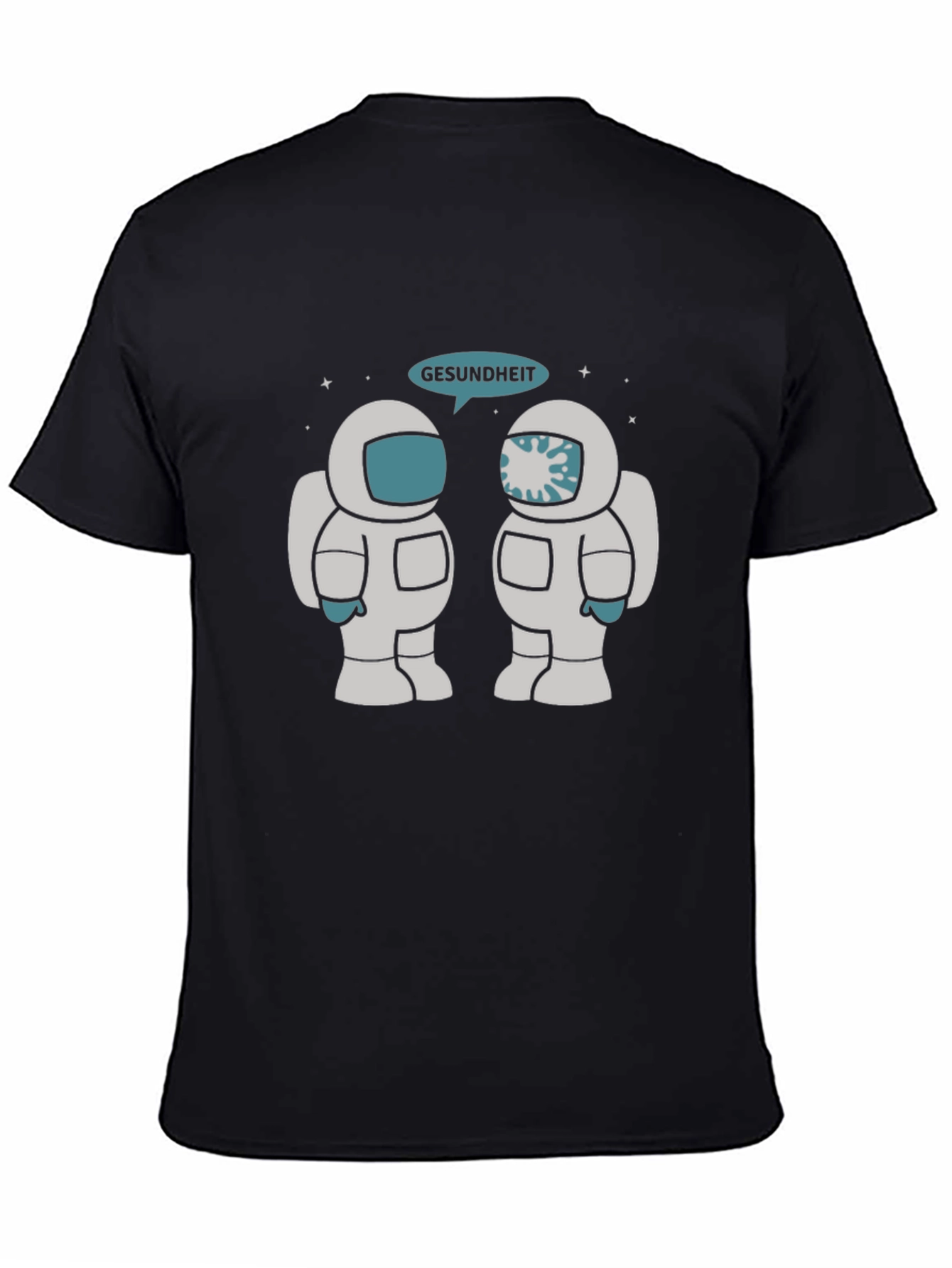 Astronaut Gesundheit Graphic Tee - Unisex