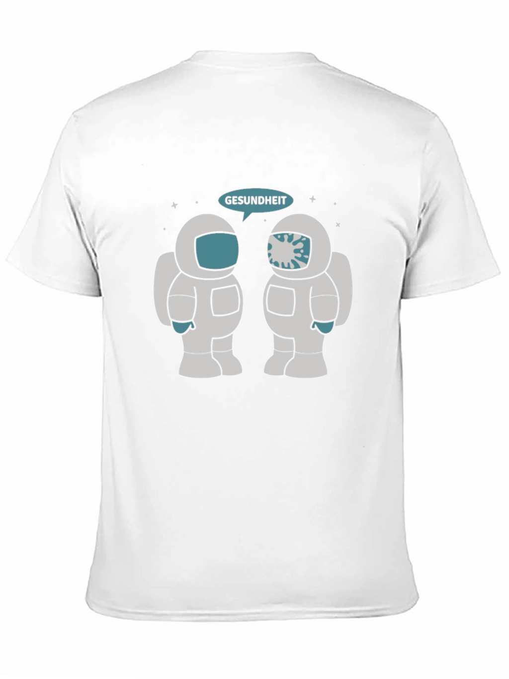 Astronaut Gesundheit Graphic Tee - Unisex