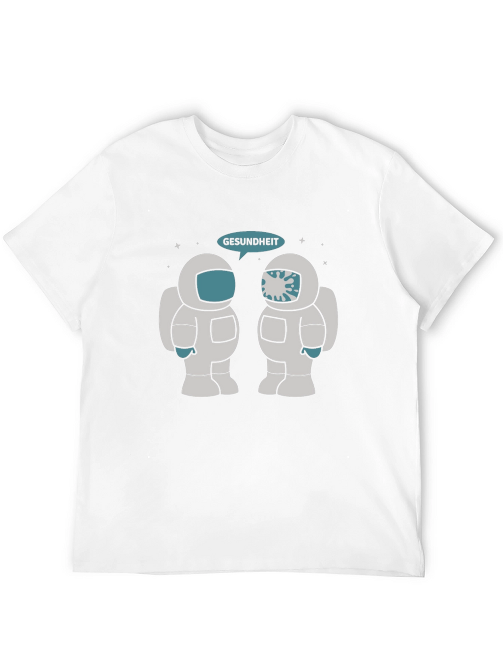Astronaut Gesundheit Graphic Tee - Unisex