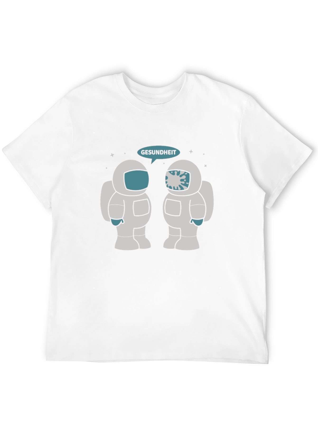 Astronaut Gesundheit Graphic Tee - Unisex