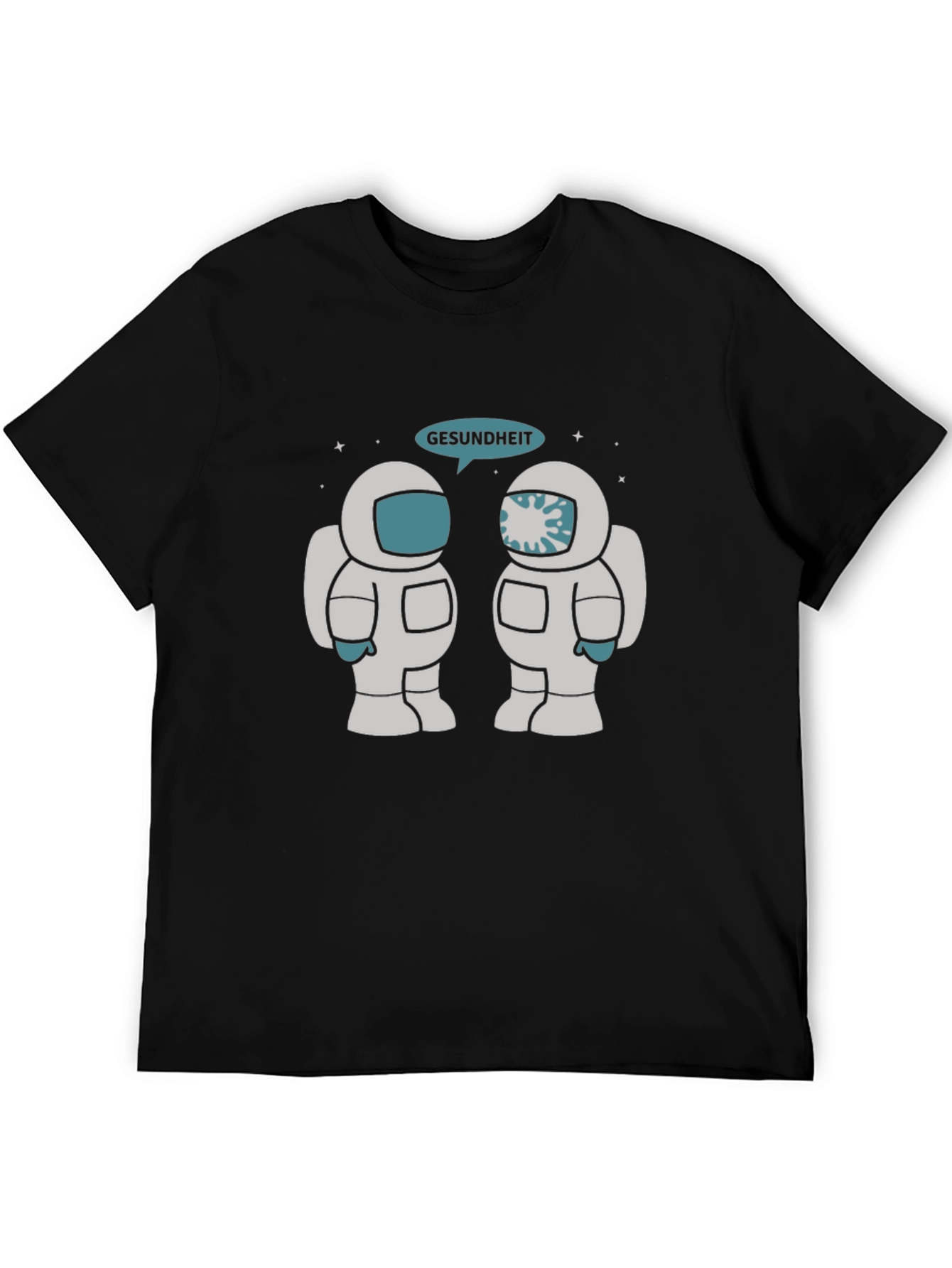 Astronaut Gesundheit Graphic Tee - Unisex