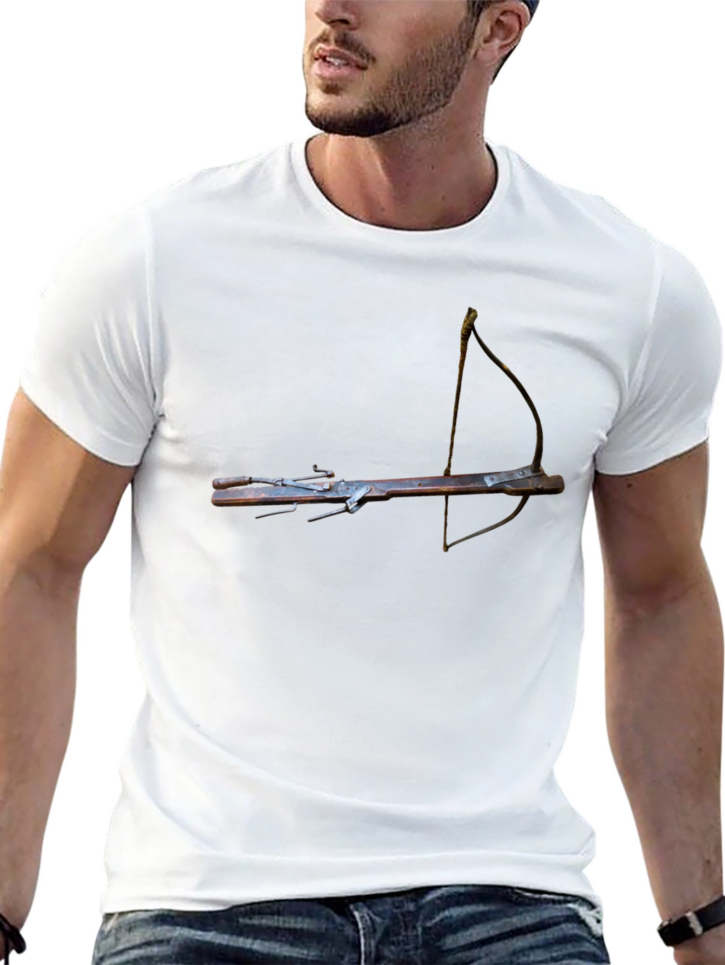 Crossbow Graphic Tee - Archery Inspired Design