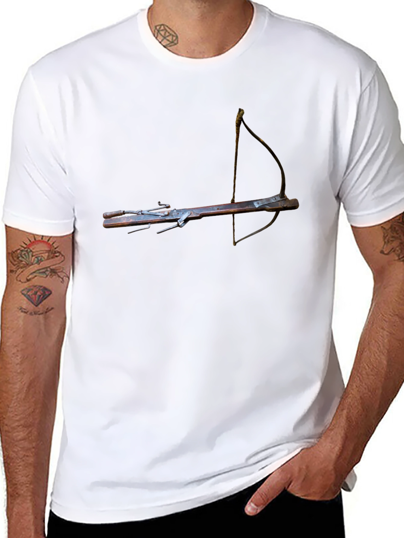 Crossbow Graphic Tee - Archery Inspired Design
