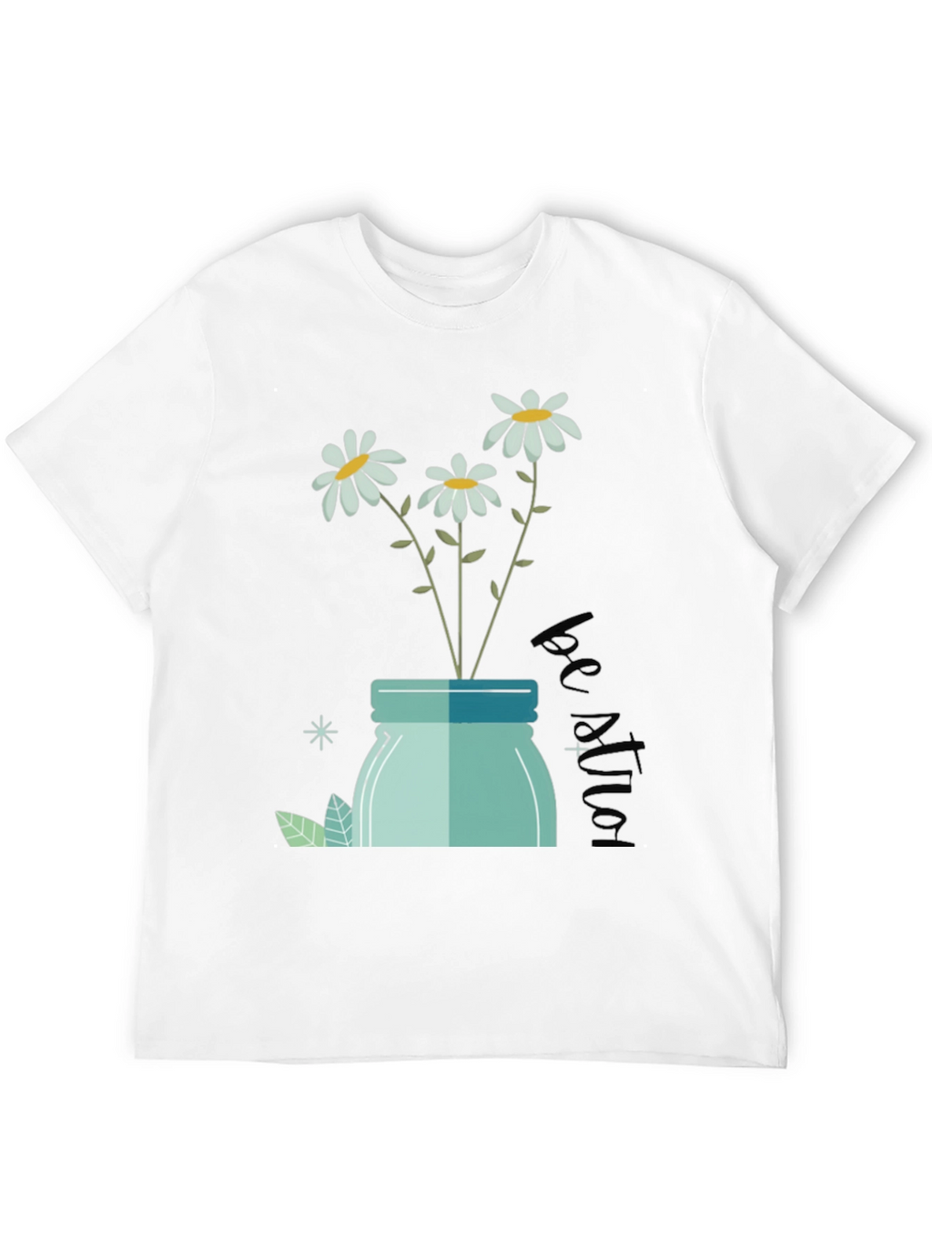 Daisy Jar Graphic Tee - Be Kind T-Shirt