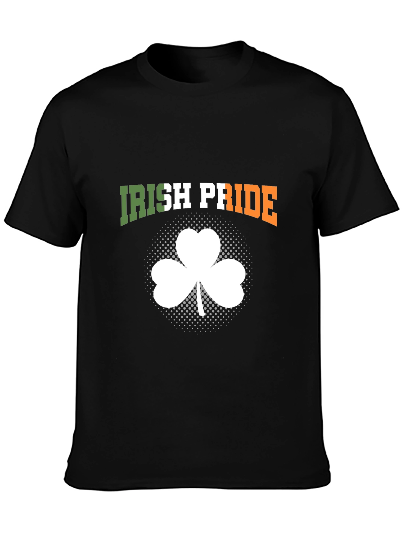 Irish Pride Shamrock Graphic T-Shirt