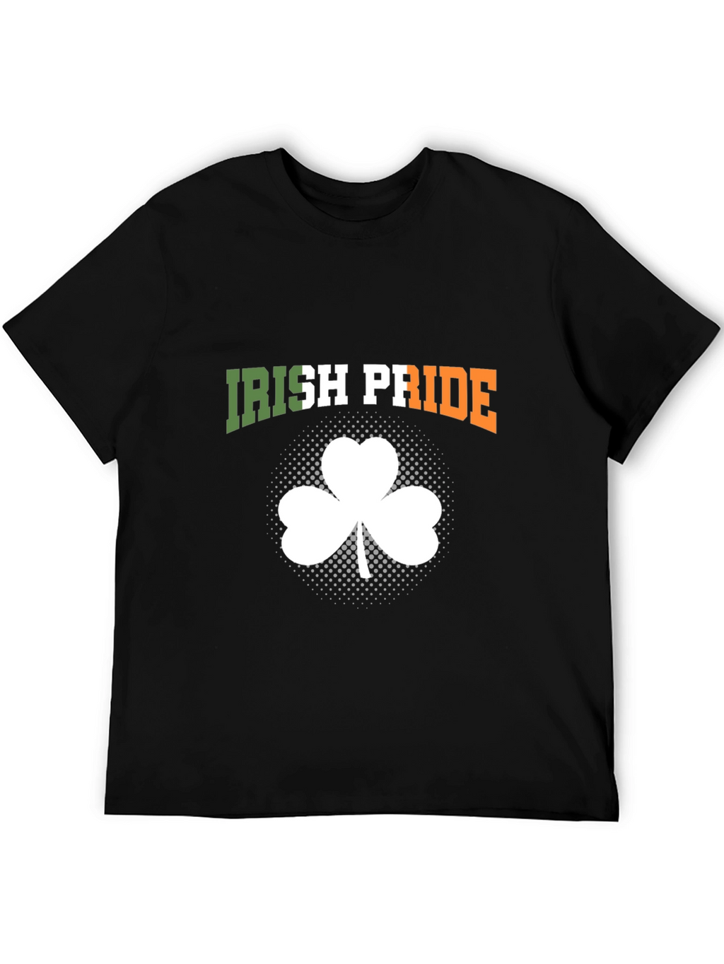 Irish Pride Shamrock Graphic T-Shirt