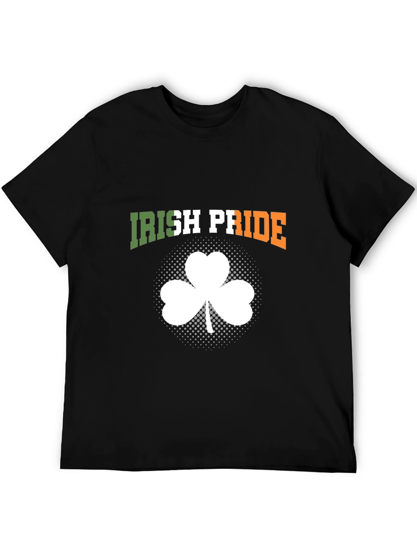 Irish Pride Shamrock Graphic T-Shirt