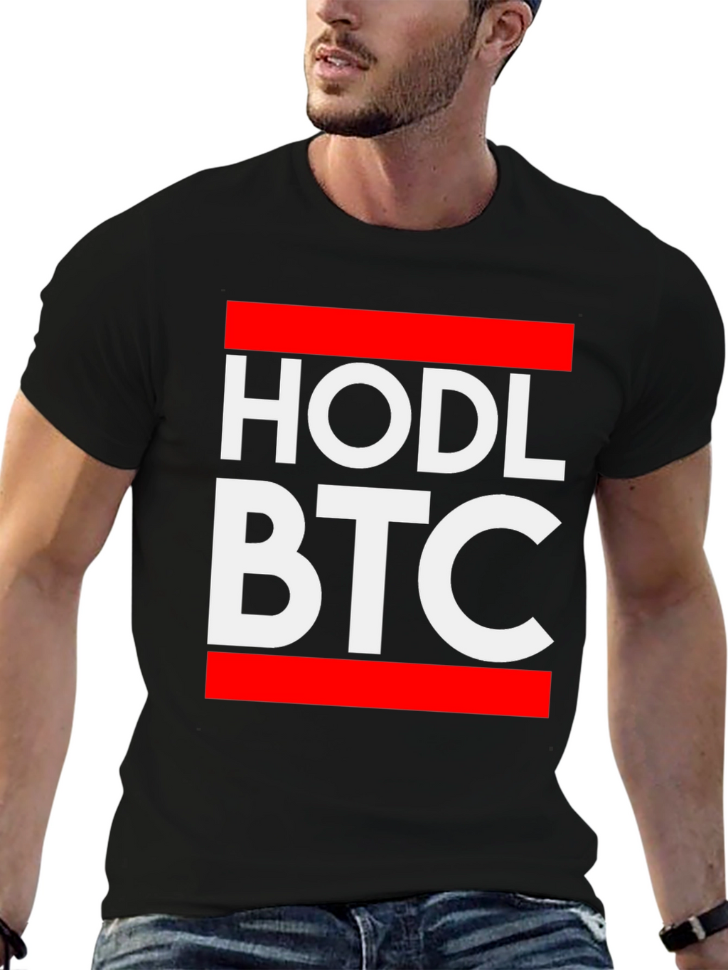 HODL BTC T-Shirt - Crypto Investor Tee