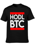 HODL BTC T-Shirt - Crypto Investor Tee