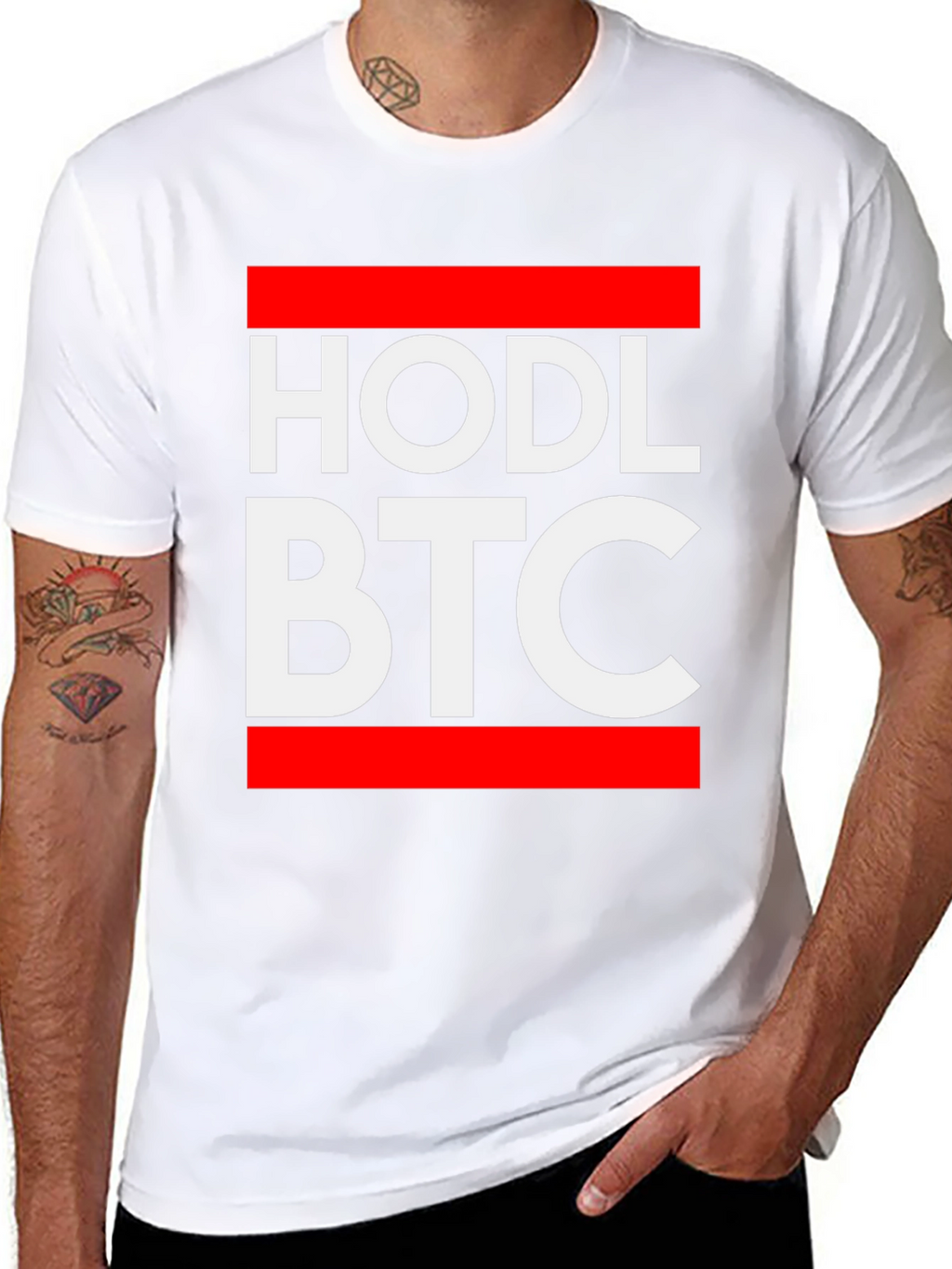 HODL BTC T-Shirt - Crypto Investor Tee
