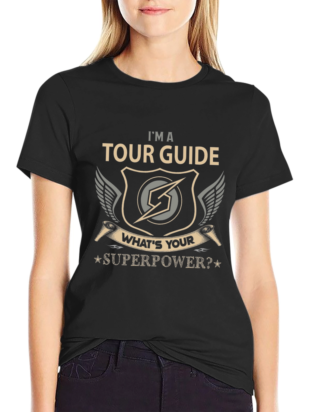 Tour Guide Superpower Graphic T-Shirt
