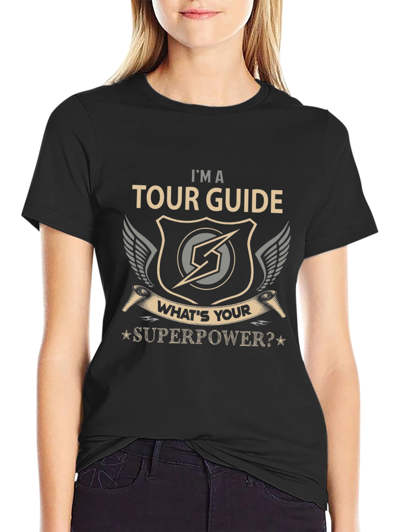 Tour Guide Superpower Graphic T-Shirt