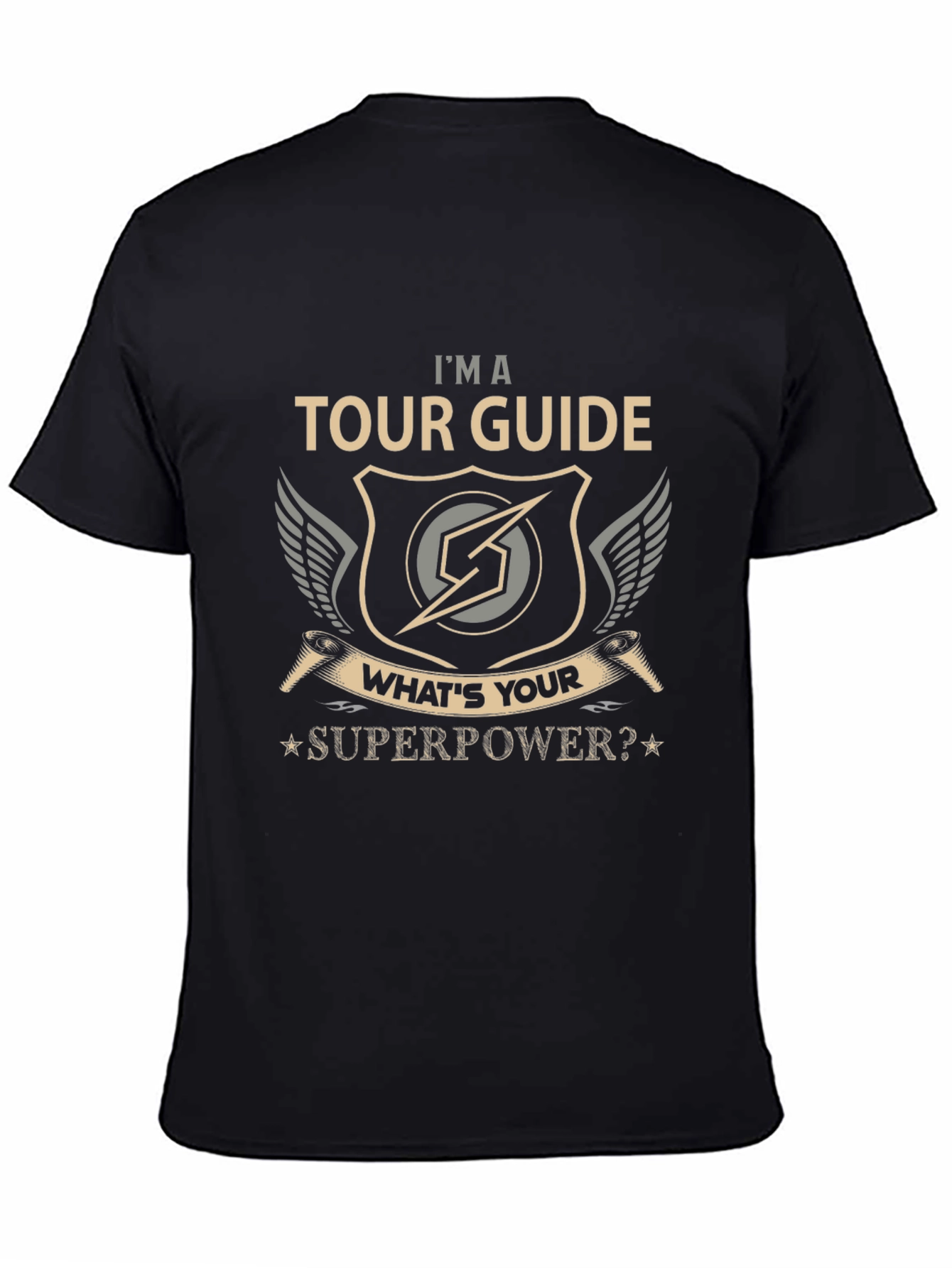 Tour Guide Superpower Graphic T-Shirt