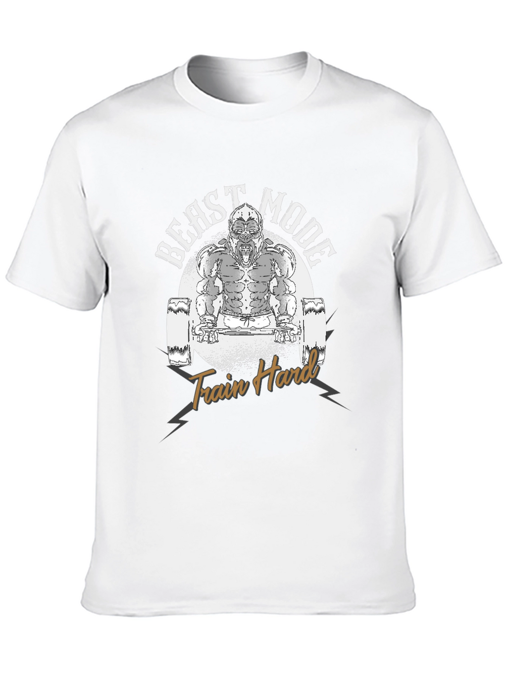 Beast Mode Gorilla Graphic T-Shirt