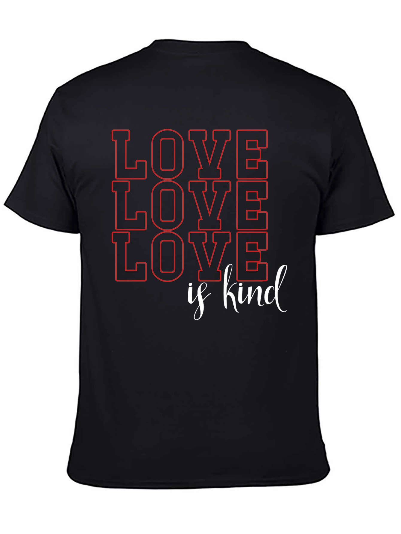 Love is Kind Graphic T-Shirt - Black