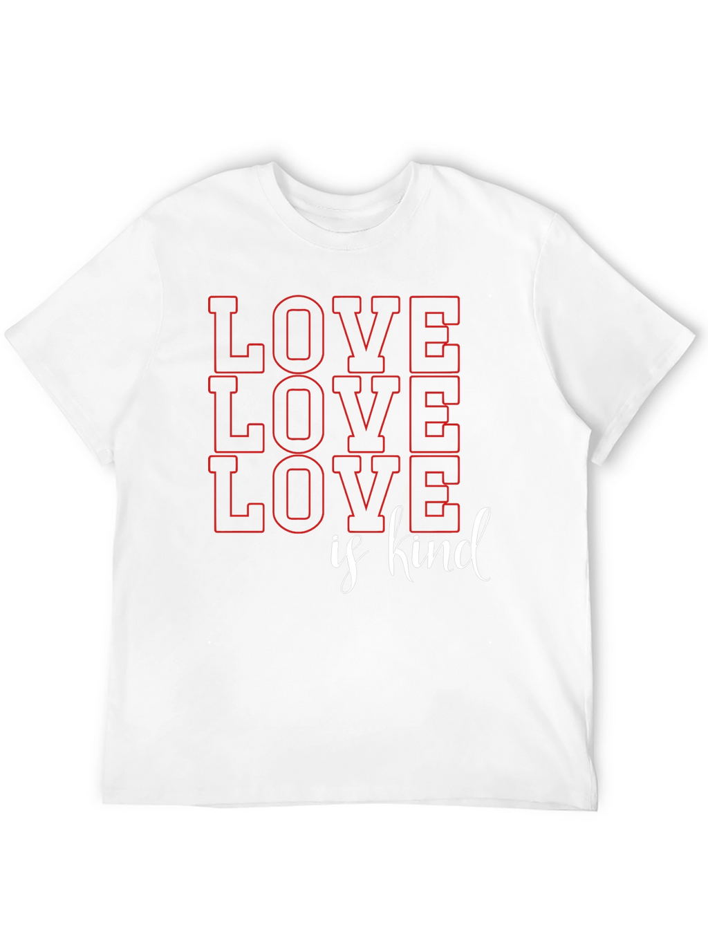 Love is Kind Graphic T-Shirt - Black