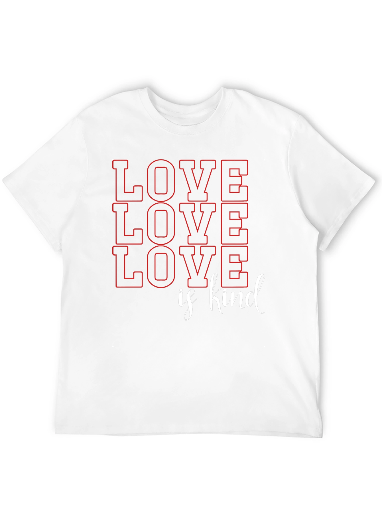Love is Kind Graphic T-Shirt - Black