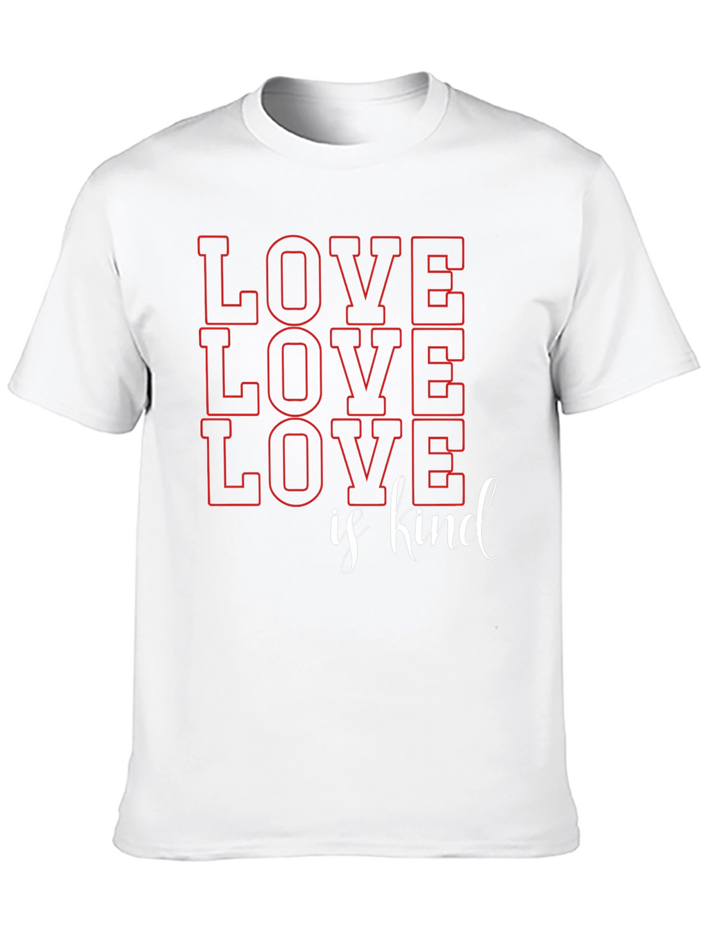 Love is Kind Graphic T-Shirt - Black