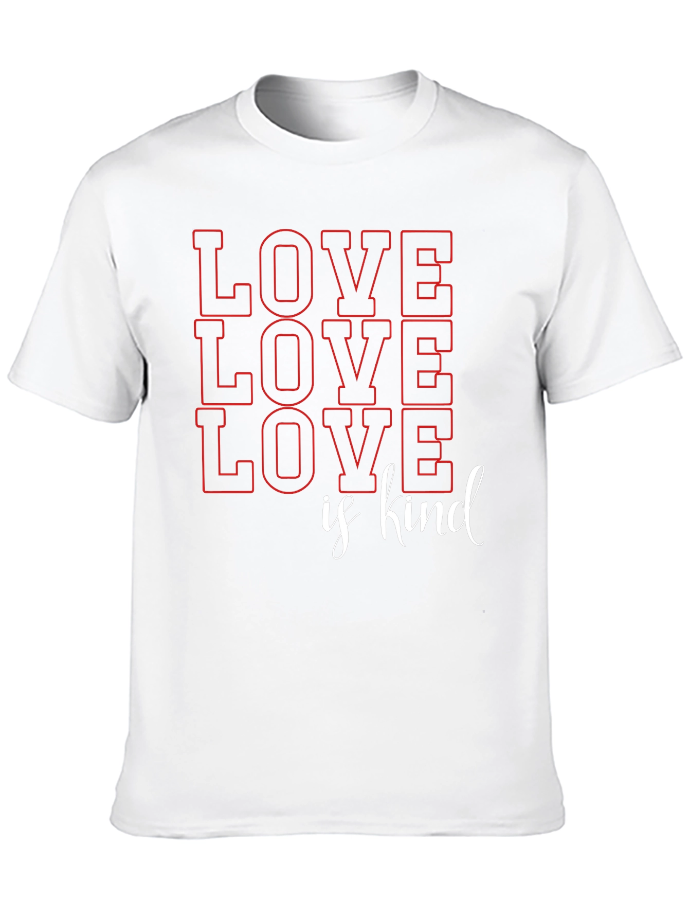 Love is Kind Graphic T-Shirt - Black